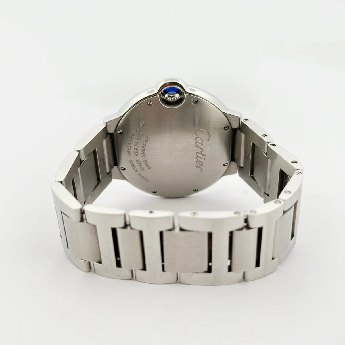Montre Quartz CARTIER "Ballon bleu" en acier - Image 4