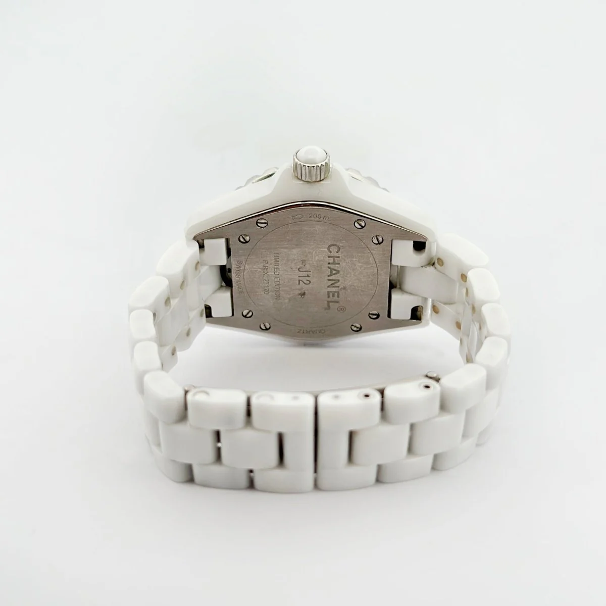 Montre Quartz CHANEL "J12" en céramique blanche - Image 4