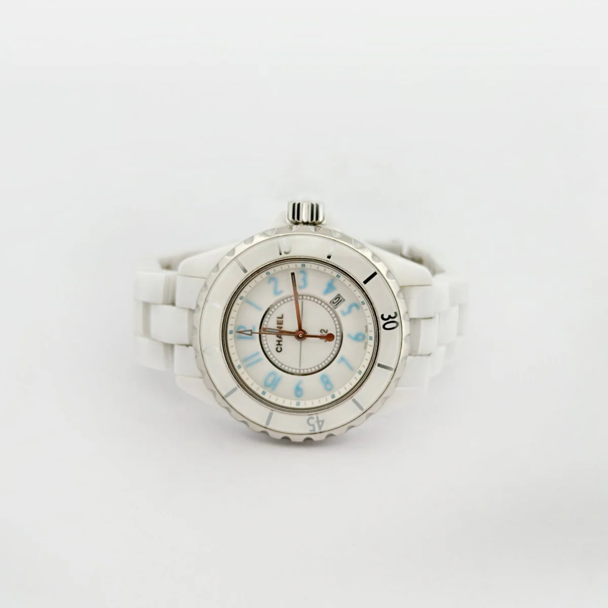 Montre Quartz CHANEL "J12" en céramique blanche - Image 5