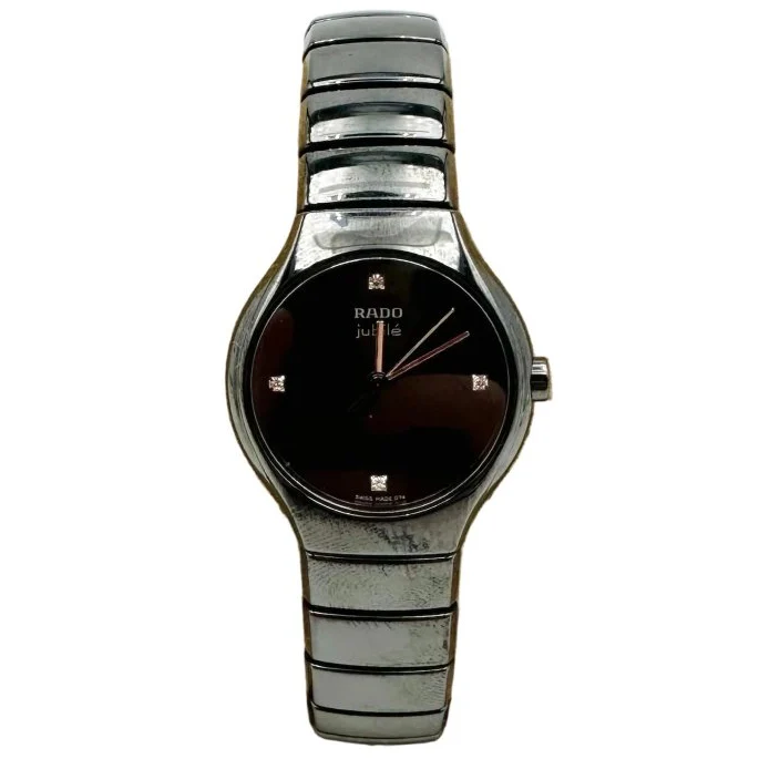 Montre RADO "Jubilé" en céramique noire et diamants