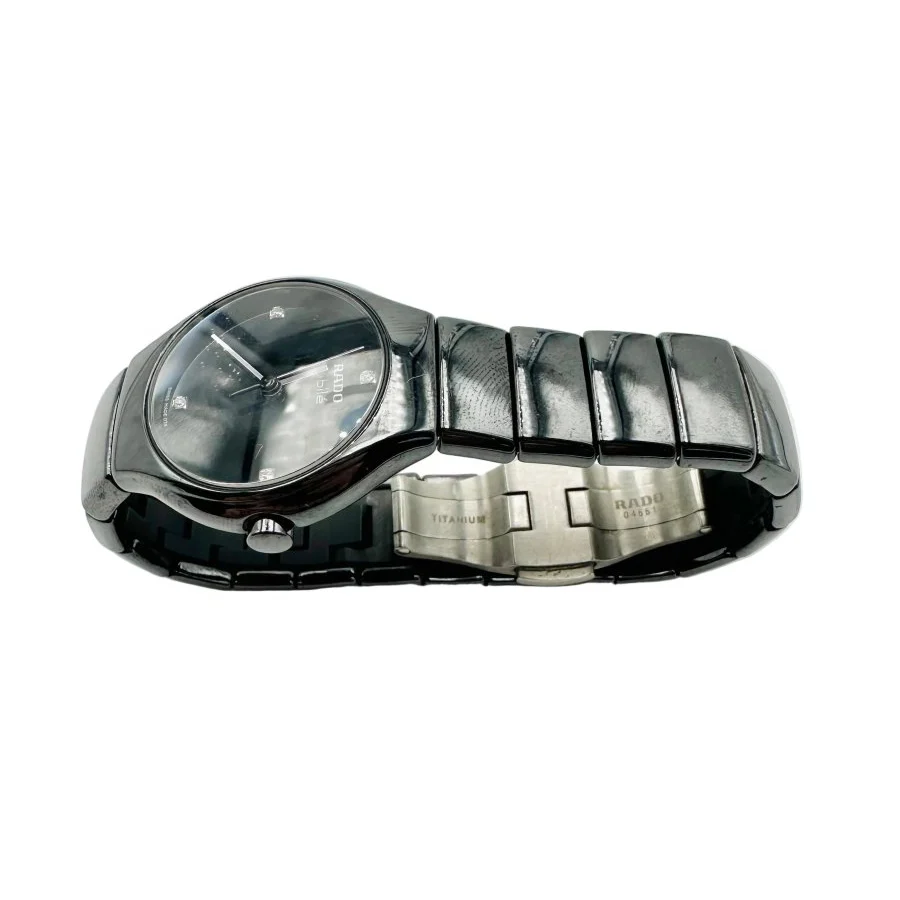 Montre RADO "Jubilé" en céramique noire et diamants - Image 3