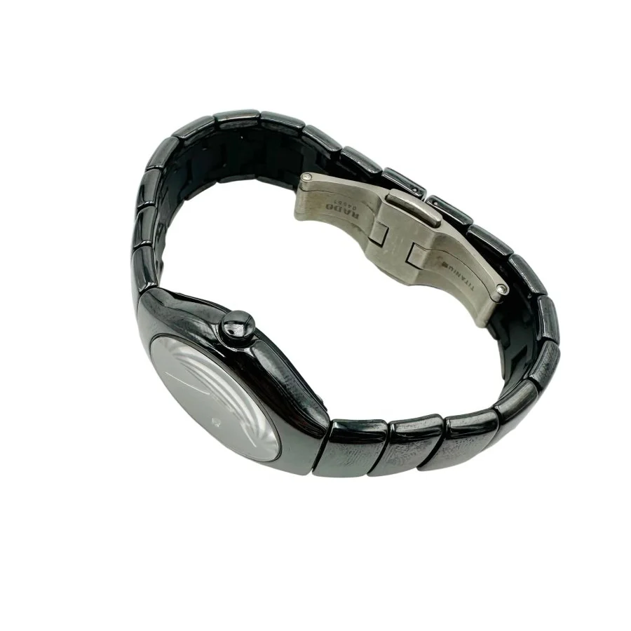 Montre RADO "Jubilé" en céramique noire et diamants - Image 5