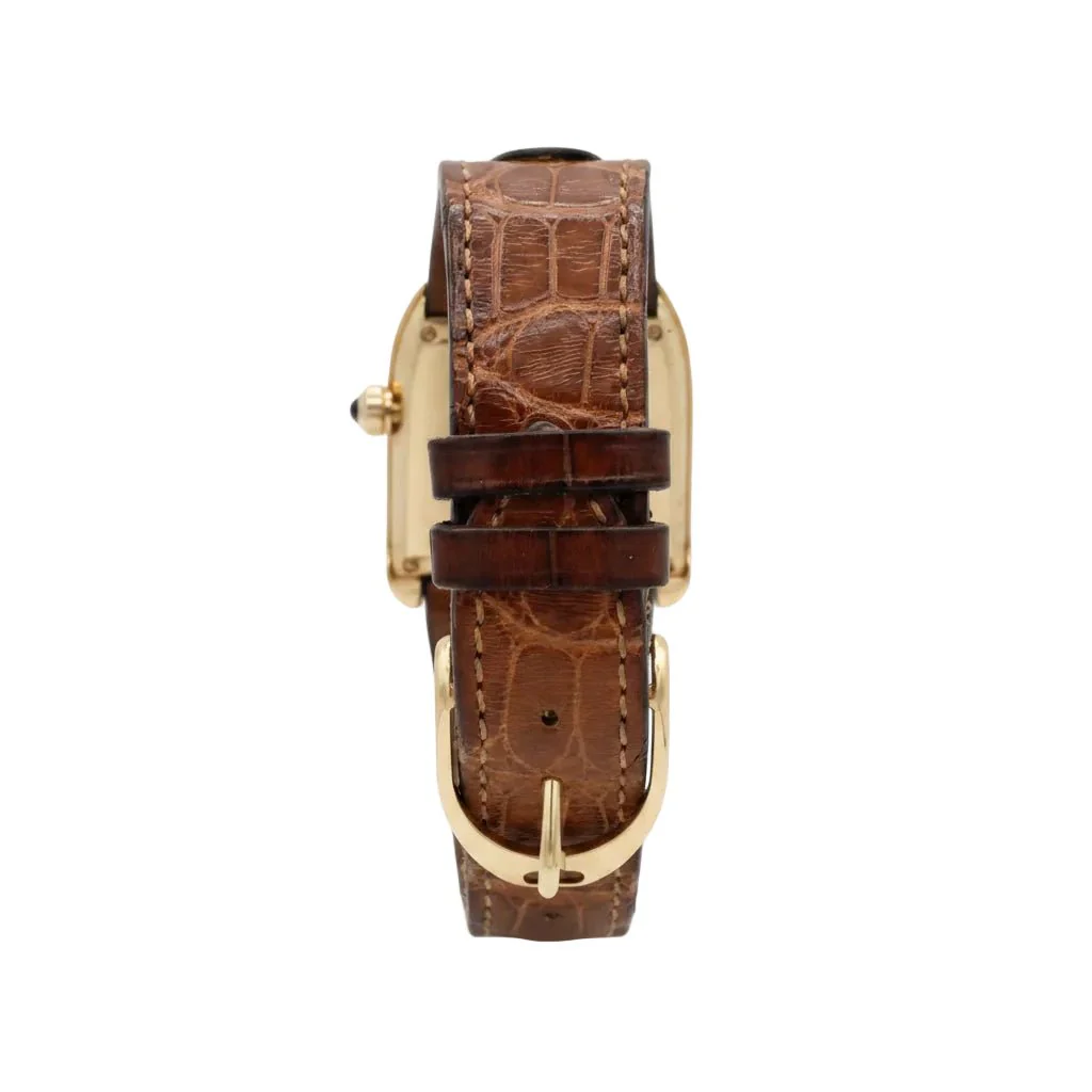 Montre RALPH LAUREN "Stirrup" MM en or rose et cuir - Image 2