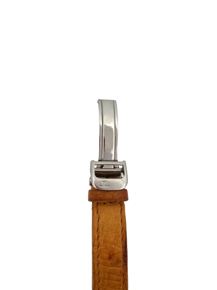 Montre Reverso JAEGER LECOULTRE, "Lady Flora" en acier et diamants - Image 5