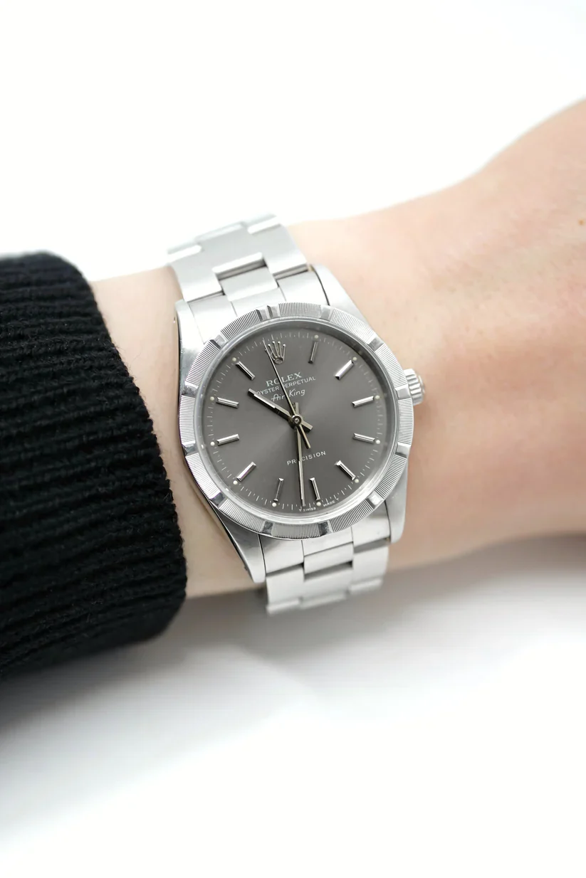 Montre ROLEX "Air King" en acier - Image 2