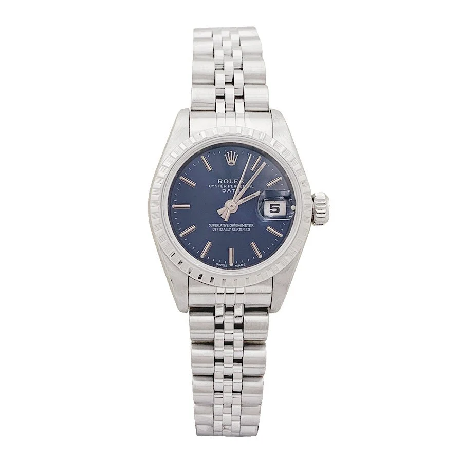 Montre ROLEX "Oyster Perpetual Date" en acier