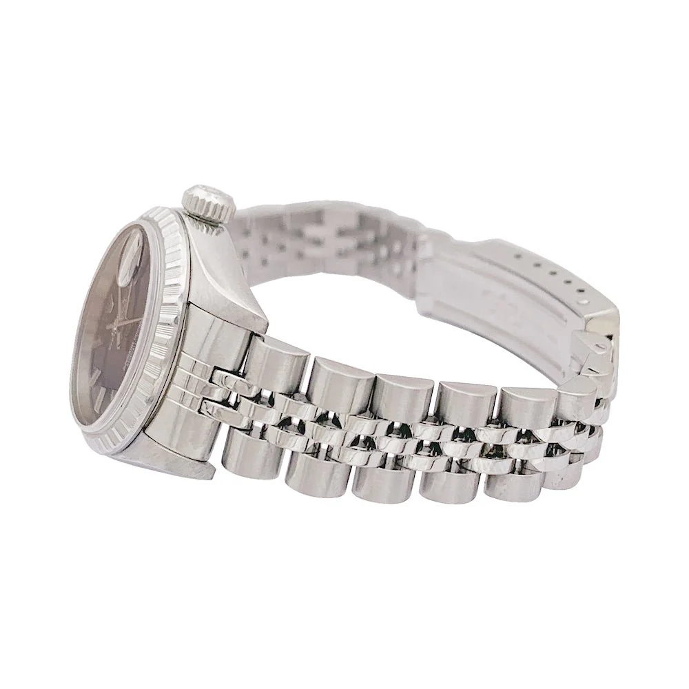 Montre ROLEX "Oyster Perpetual Date" en acier - Image 3