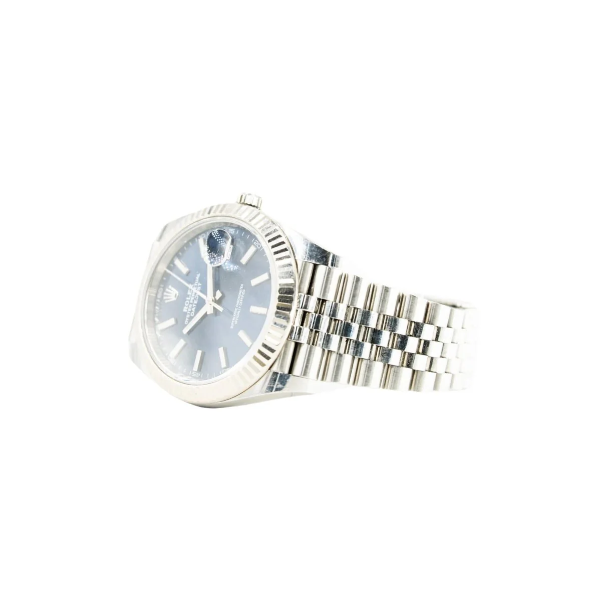 Montre ROLEX "Datejust 41" en or blanc et acier - Image 4