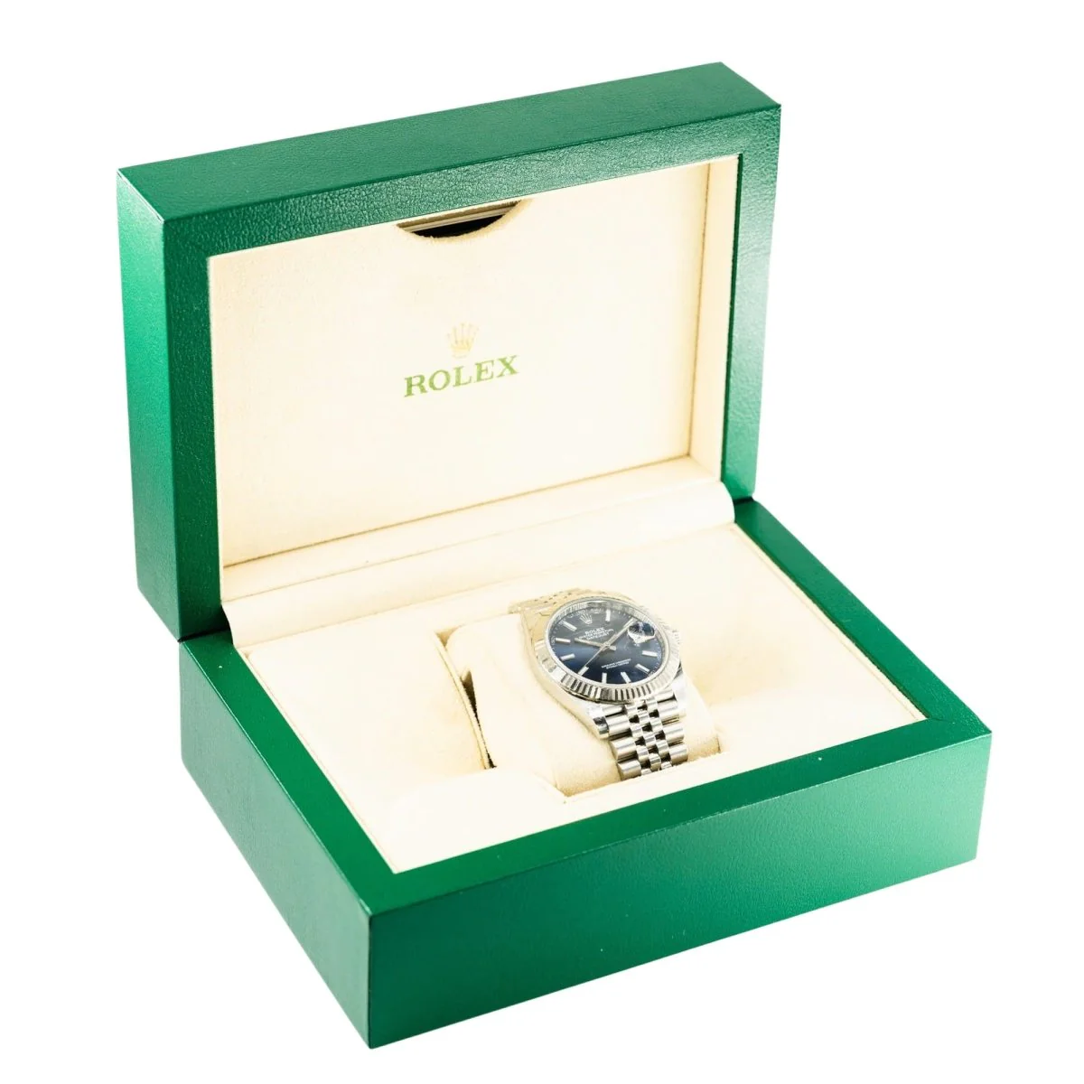 Montre ROLEX "Datejust 41" en or blanc et acier - Image 8