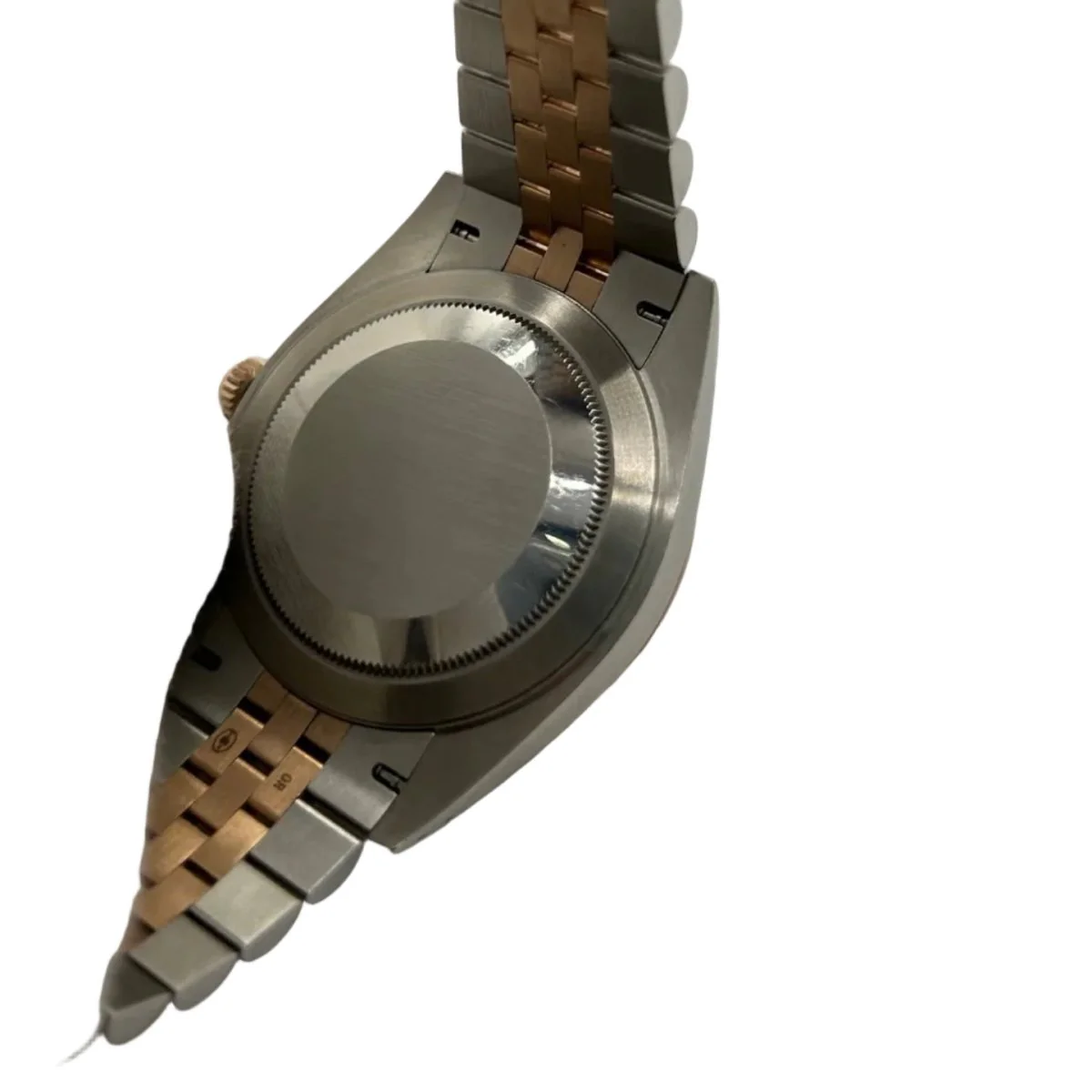 Montre ROLEX "DateJust 41" en or rose, acier et diamants - Image 4