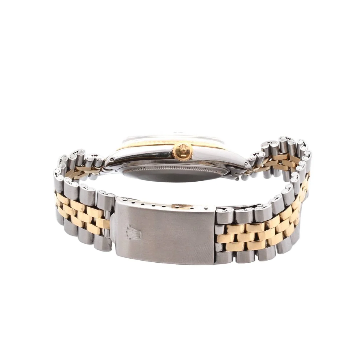 Montre ROLEX "DateJust" en or jaune et acier - Image 4