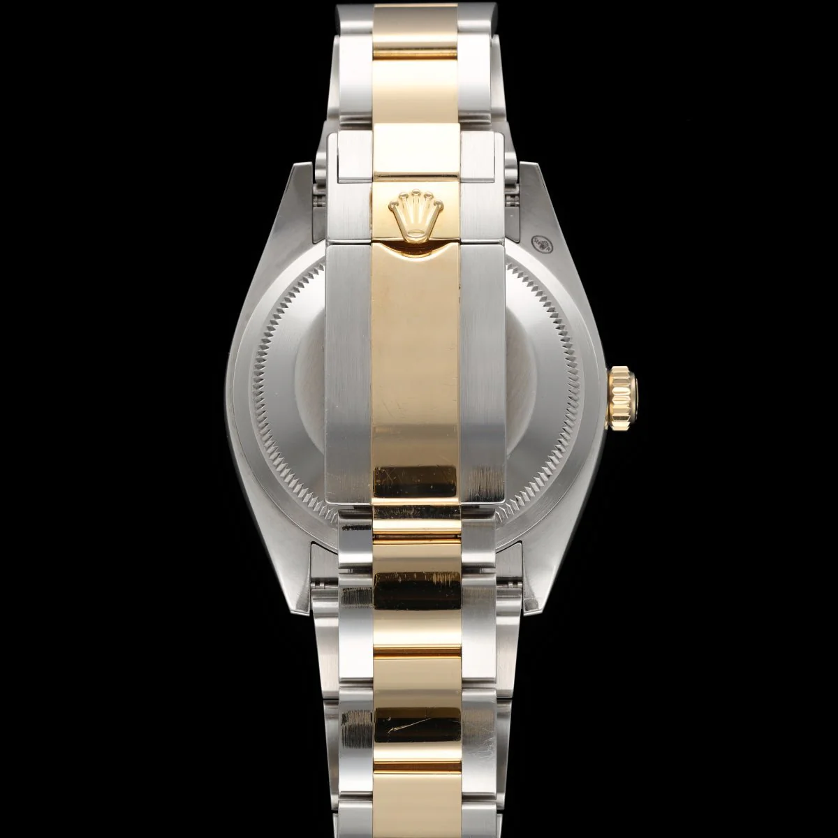 Montre Rolex "Explorer" en or jaune et acier - Image 4