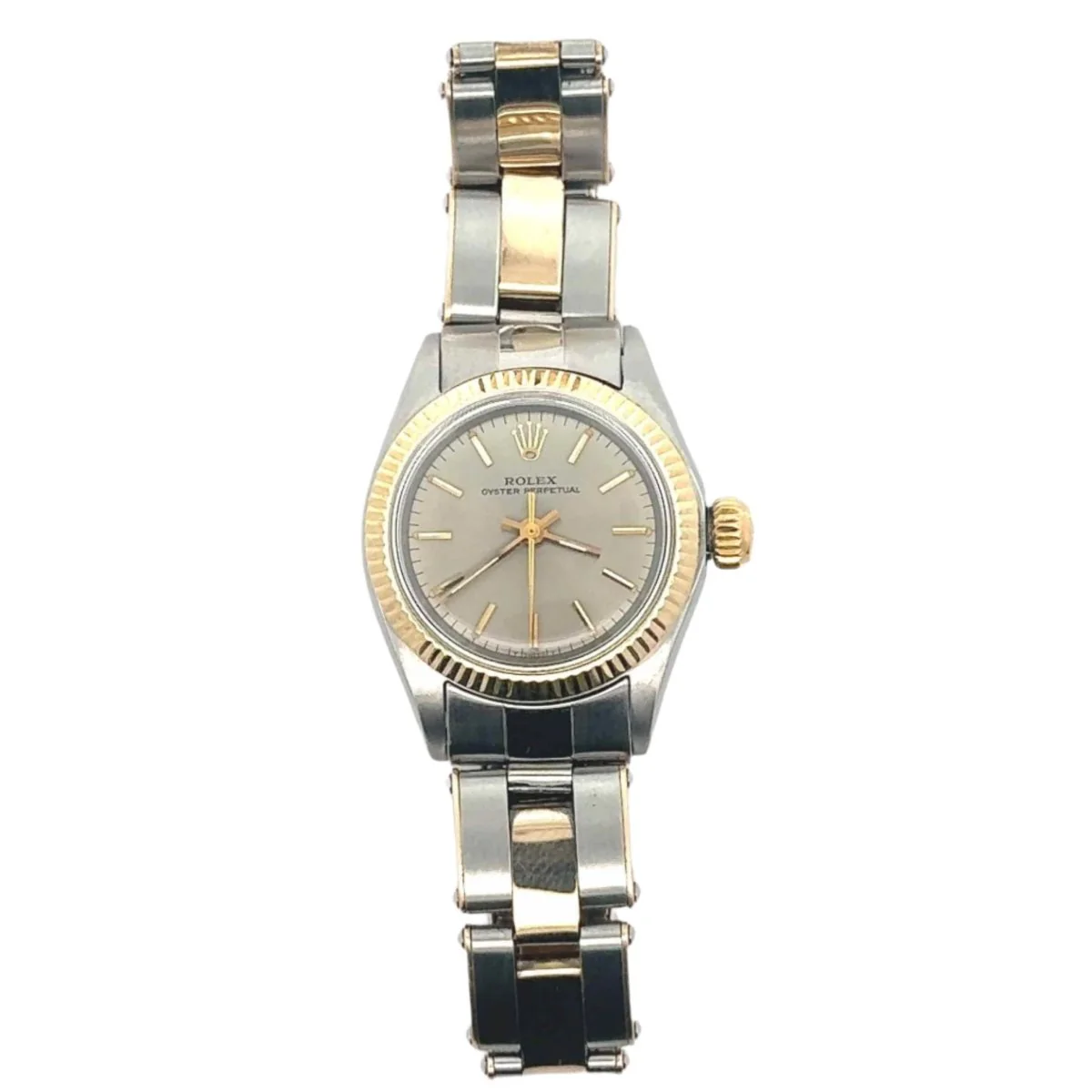 Montre ROLEX "Oyster Perpetual 1969" en or et acier
