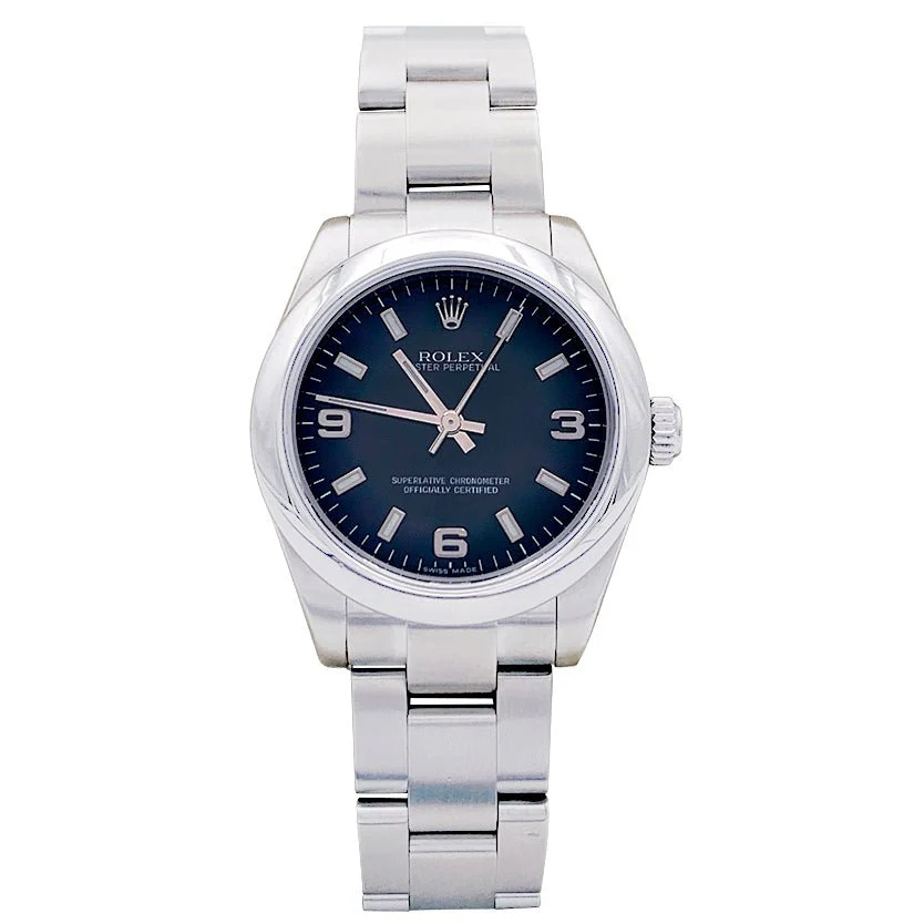 Montre Rolex,"Oyster Perpetual", acier.