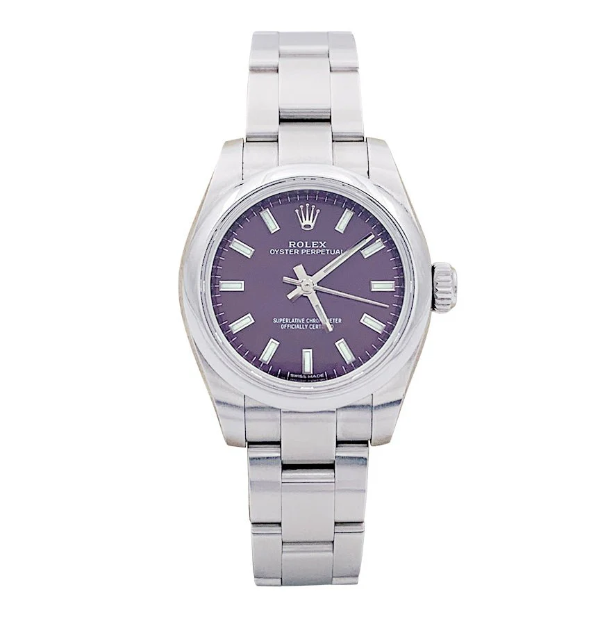 Montre Rolex,"Oyster Perpetual", en acier.