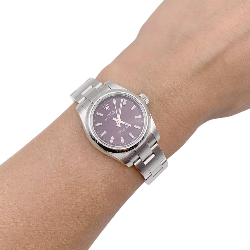 Montre Rolex,"Oyster Perpetual", en acier. - Image 2