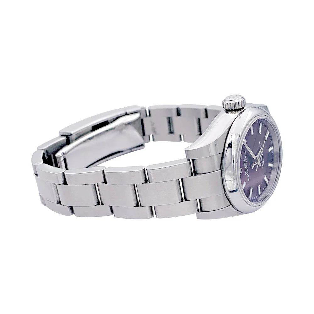 Montre Rolex,"Oyster Perpetual", en acier. - Image 4