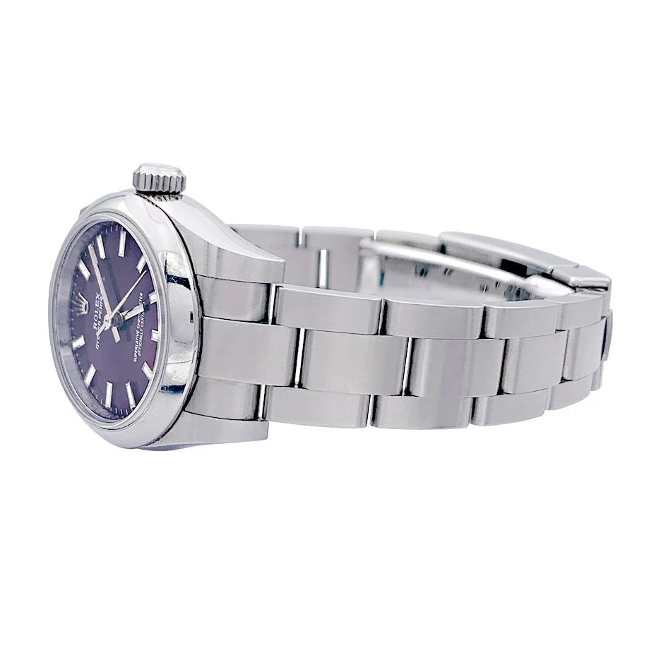 Montre Rolex,"Oyster Perpetual", en acier. - Image 6