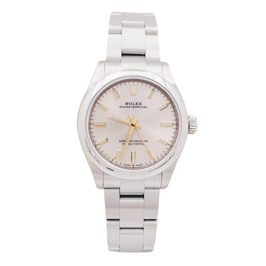 Montre ROLEX "Oyster Perpetual" en acier
