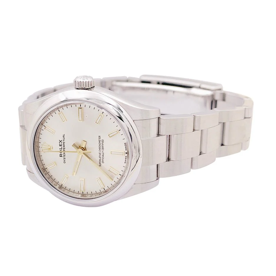 Montre ROLEX "Oyster Perpetual" en acier - Image 6