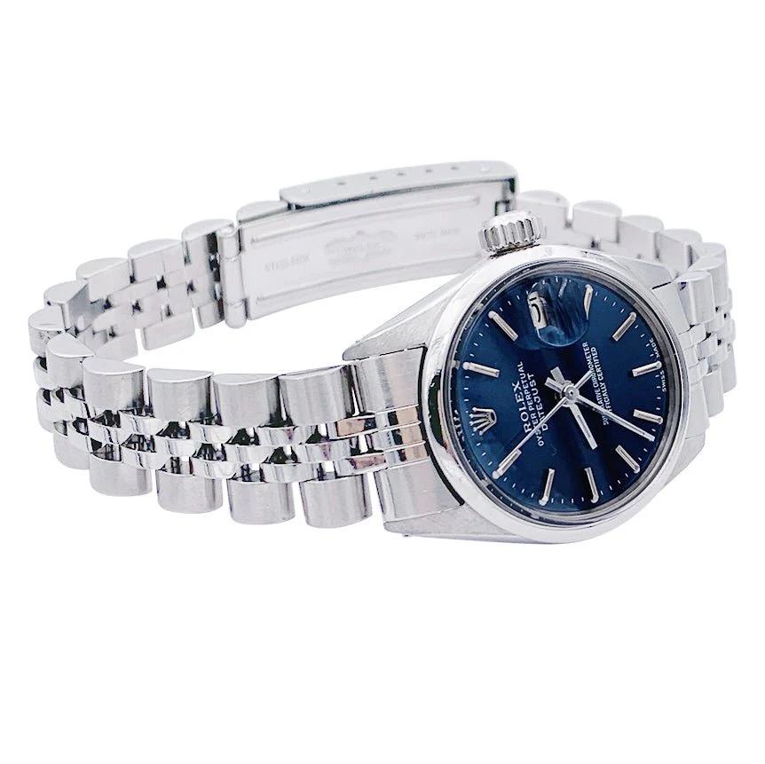 Montre ROLEX "Oyster Perpetual Datejust" en acier. - Image 3