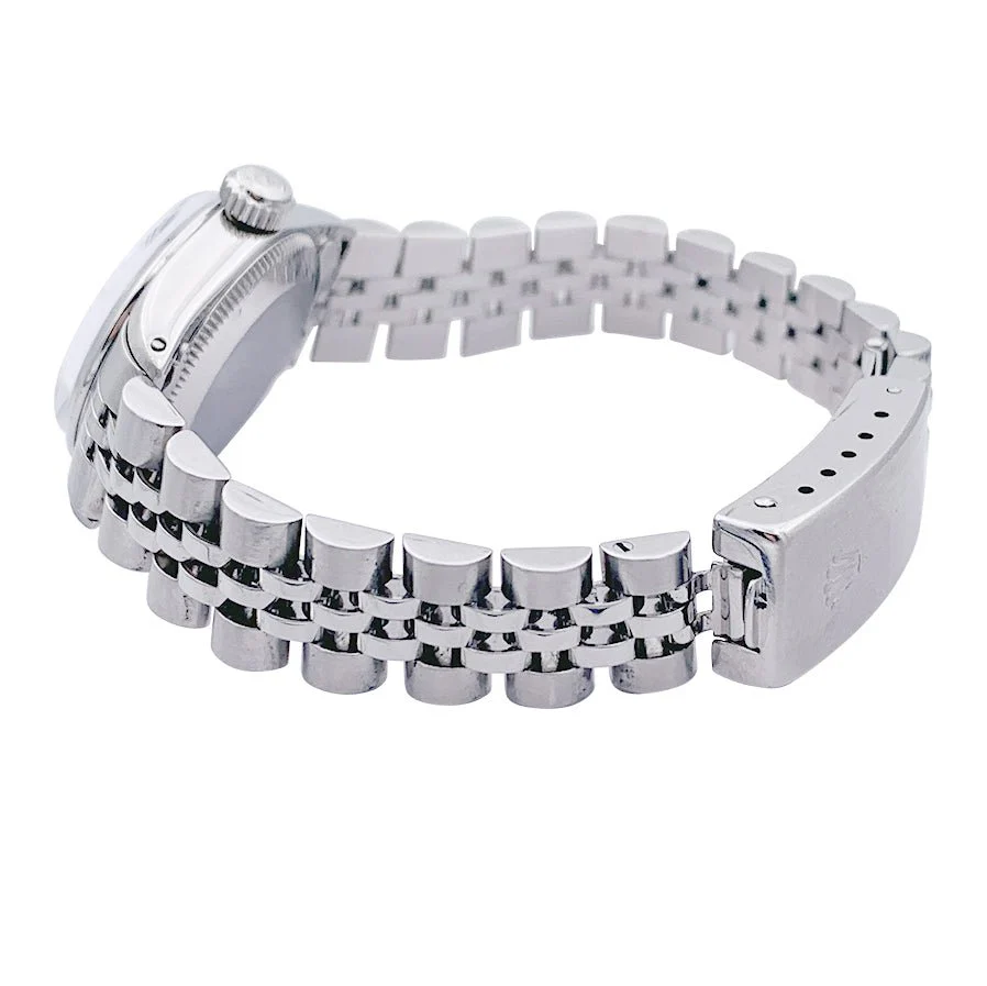 Montre ROLEX "Oyster Perpetual Datejust" en acier. - Image 6