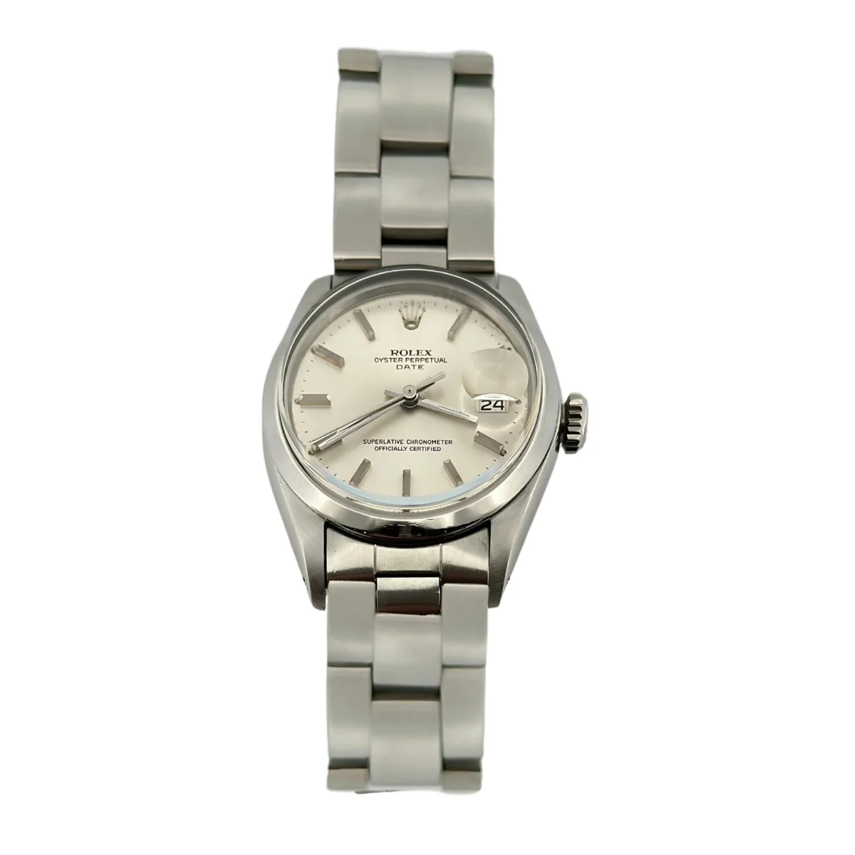 Montre Automatique ROLEX "Oyster Perpetual" en acier