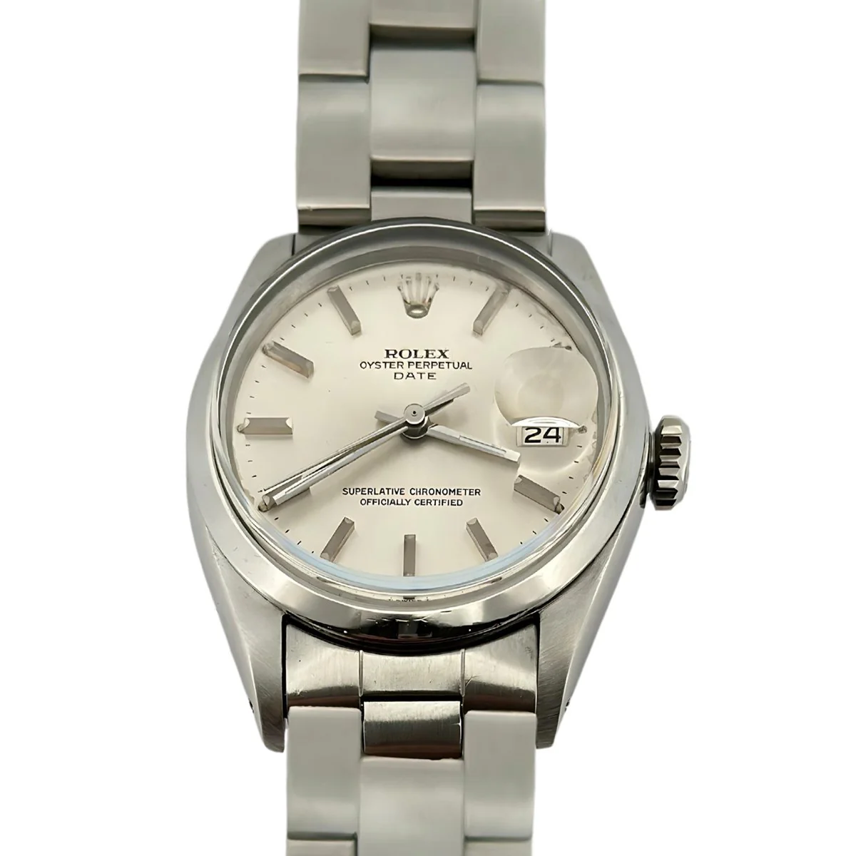 Montre Automatique ROLEX "Oyster Perpetual" en acier - Image 2