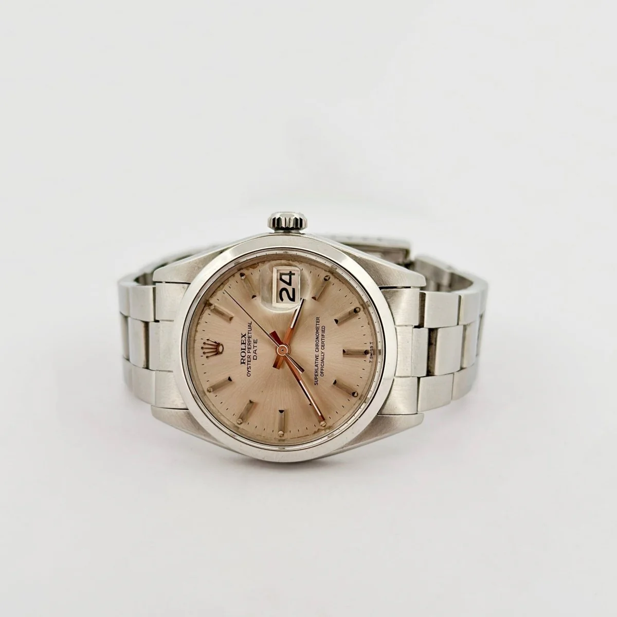 Montre Automatique ROLEX "Oyster Perpetual" en acier - Image 4