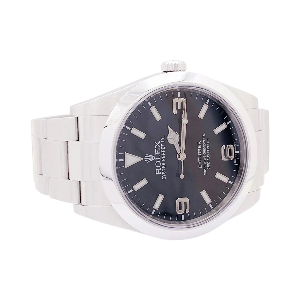 Montre ROLEX "Oyster Perpetual Explorer" en acier - Image 4