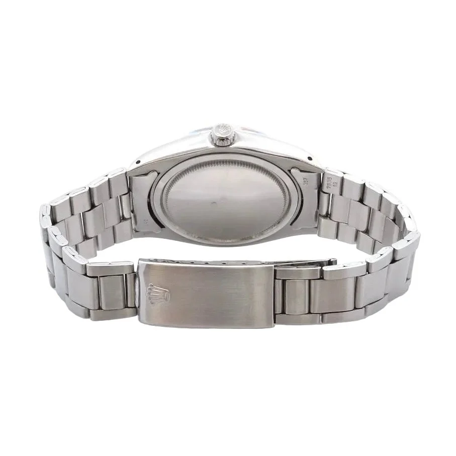 Montre ROLEX "OysterDate Précision" en acier - Image 4