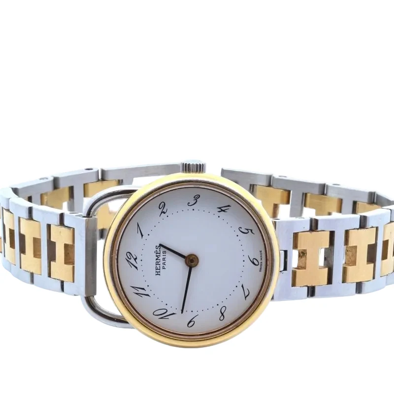 Montre HERMÈS en acier, saphir et quartz - Image 3