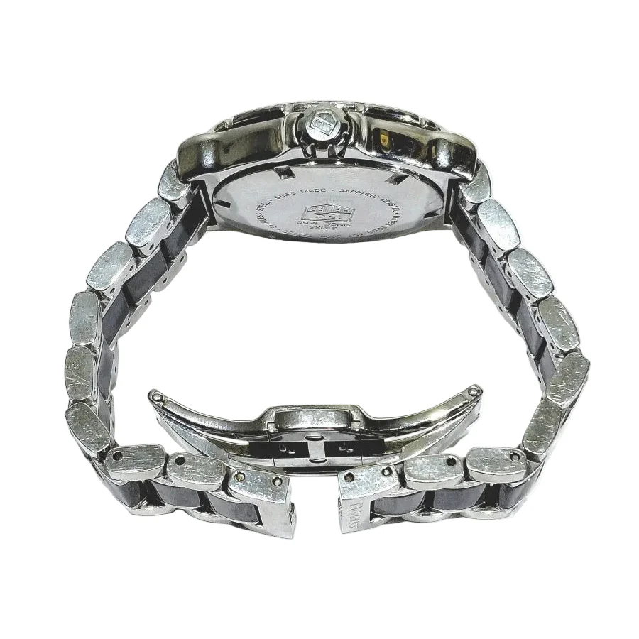 Montre TAG HEUER "Formula 1" en acier, céramique, quartz et diamants - Image 4