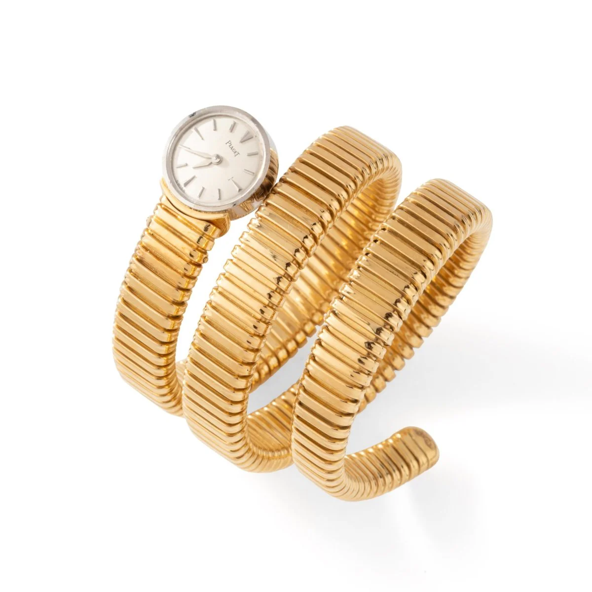 Montre Tubogas PIAGET en or jaune et or blanc