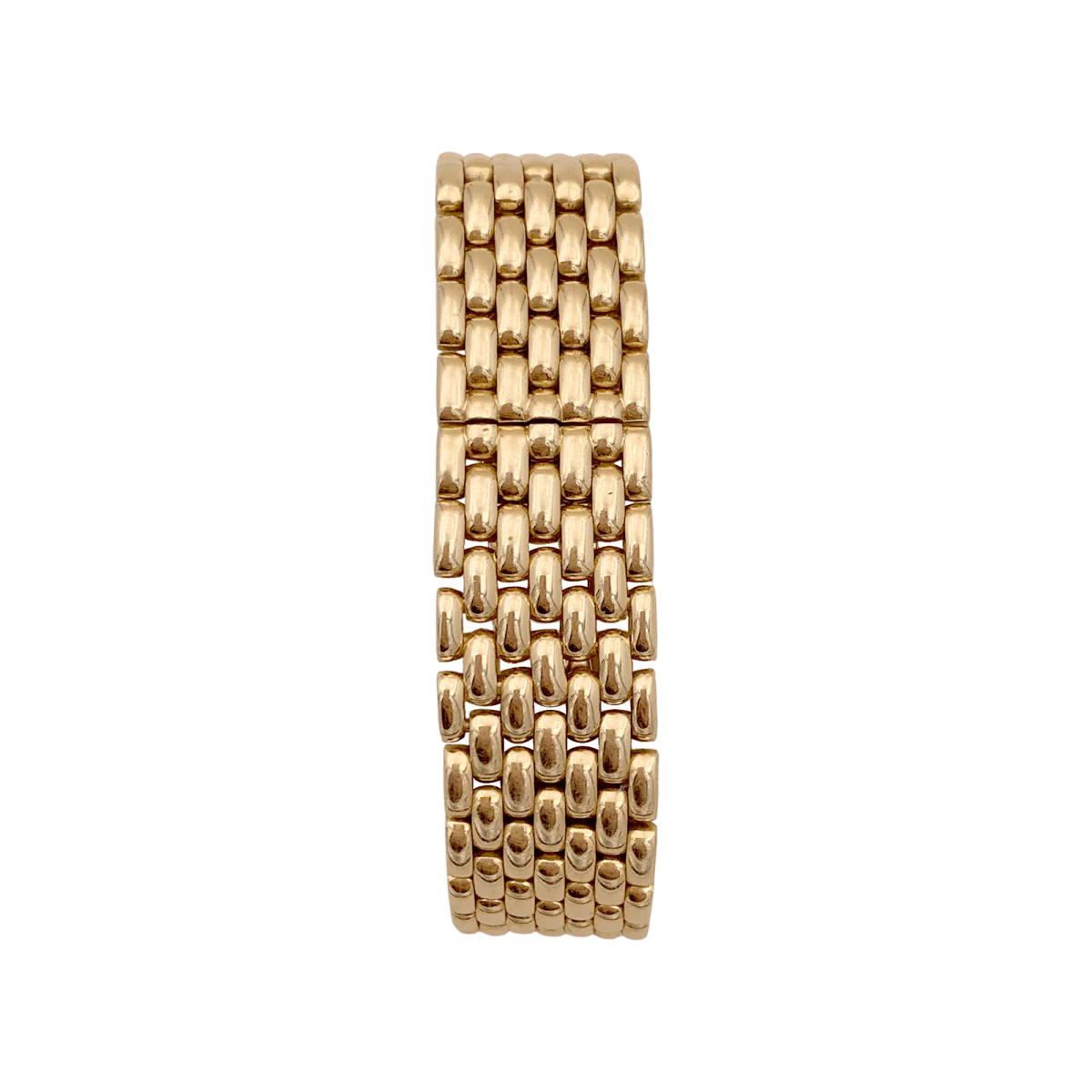 Montre VAN CLEEF & ARPELS "Classique" en or jaune et diamants - Image 4