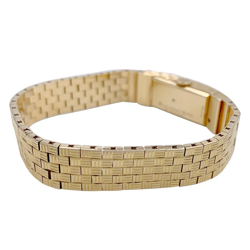 Montre vintage Boucheron or jaune - Image 6