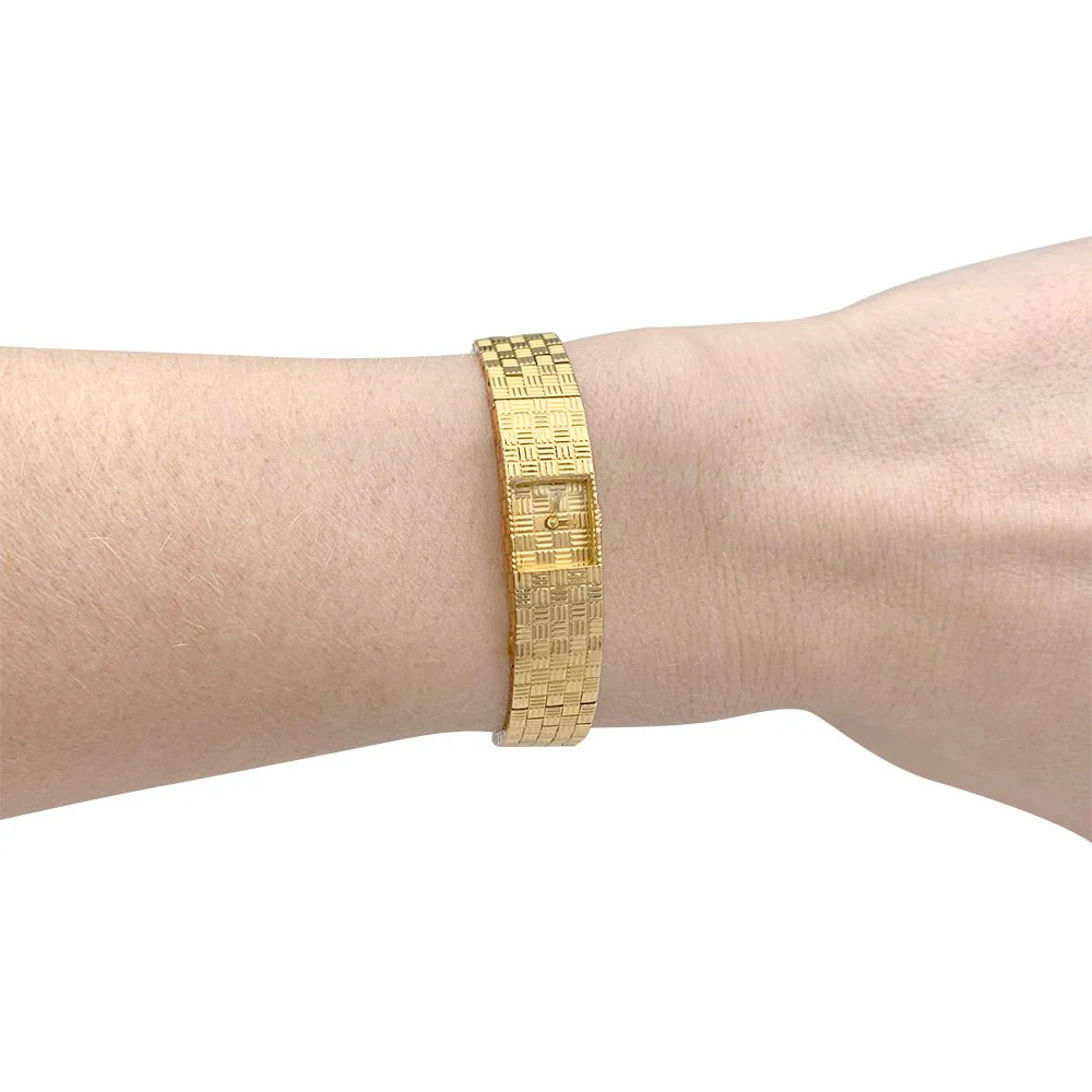 Montre vintage Boucheron or jaune - Image 8