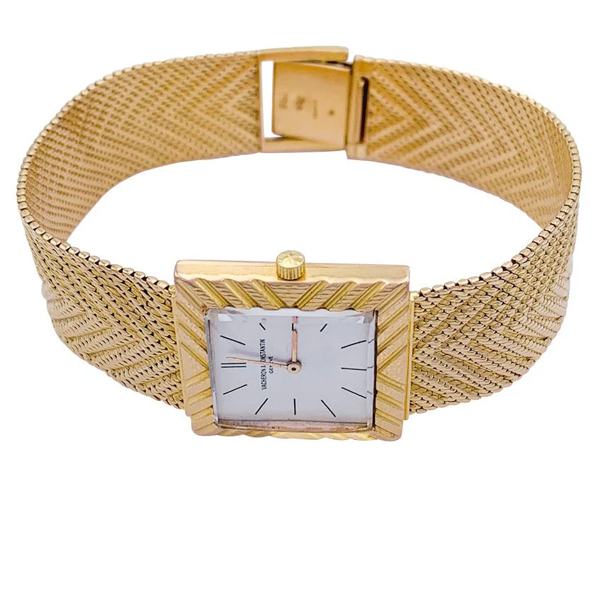 Montre vintage Vacheron Constantin, or jaune. - Image 7