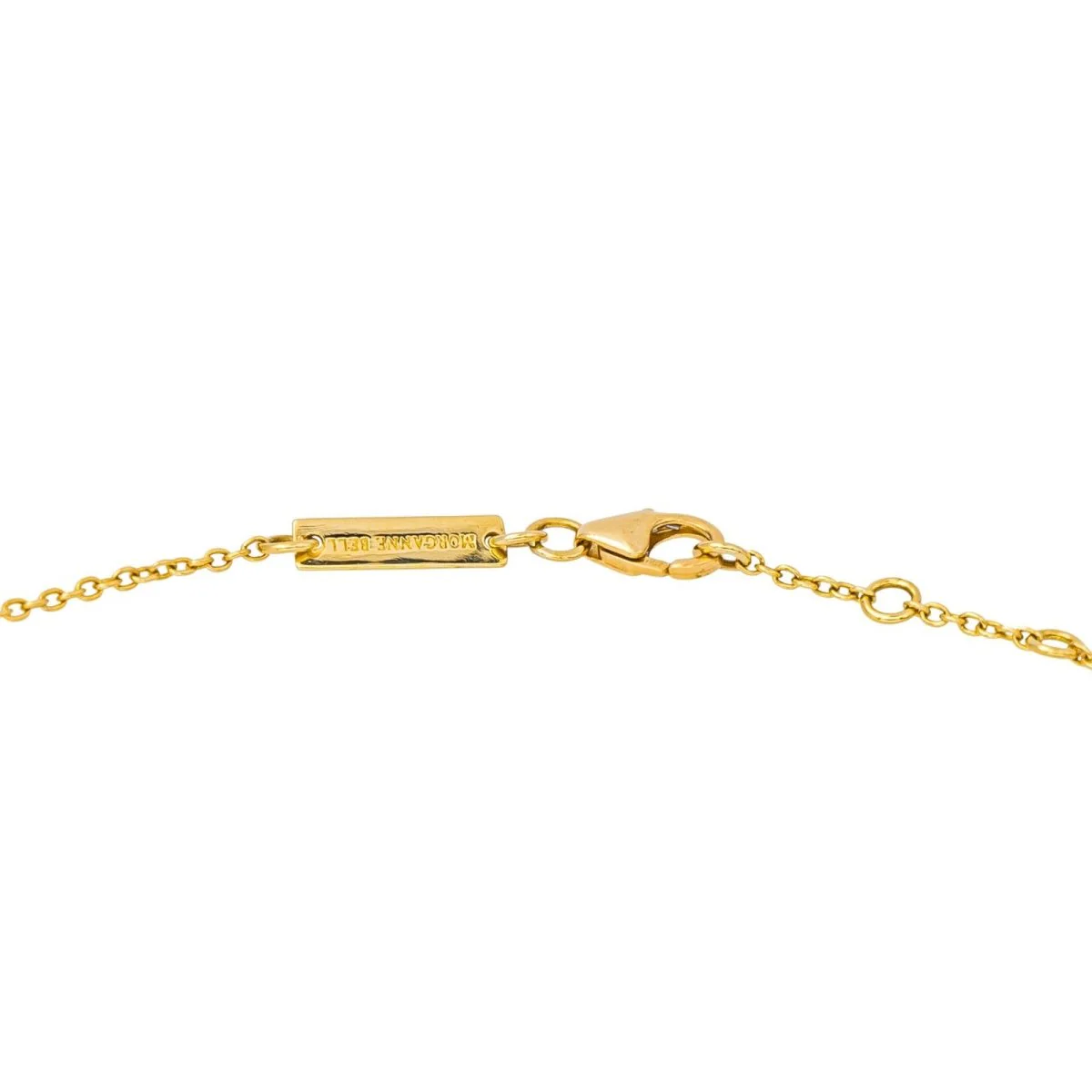Collier Maille MORGANNE BELLO "Darli" en or jaune et diamants - Image 4