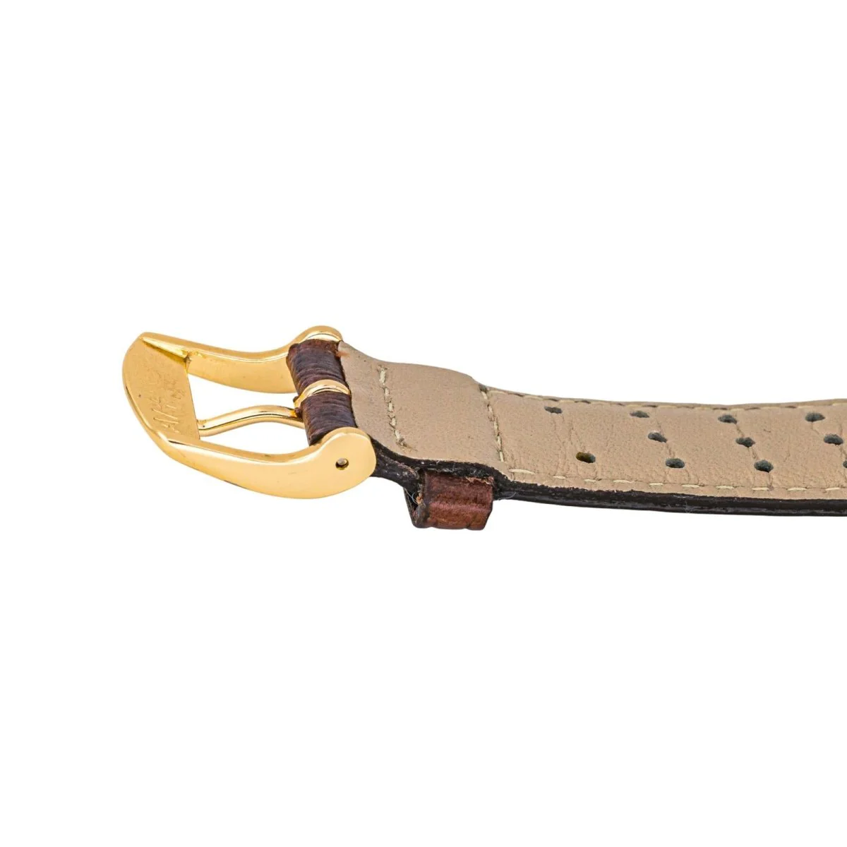 Montre MOVADO en acier et cuir - Image 8