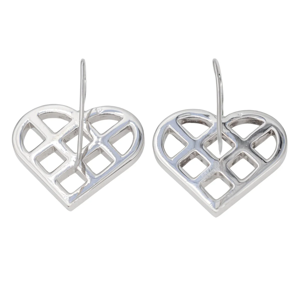 Boucles d'oreilles O.J. PERRIN en Or blanc et Diamant - Image 6