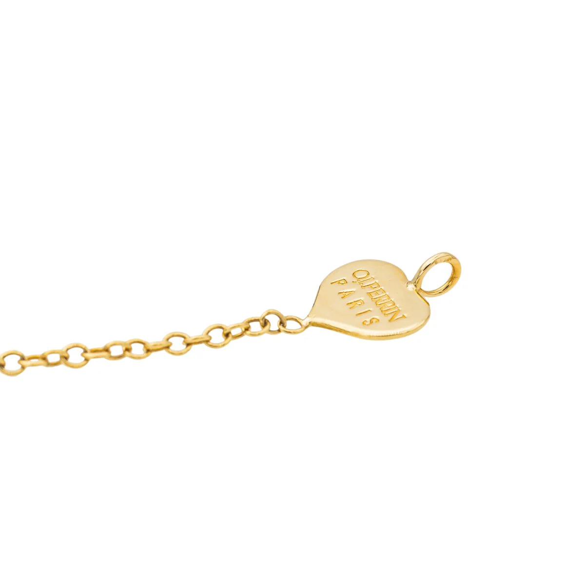 Bracelet O.J. PERRIN "Coeur de Légende" en or jaune - Image 6