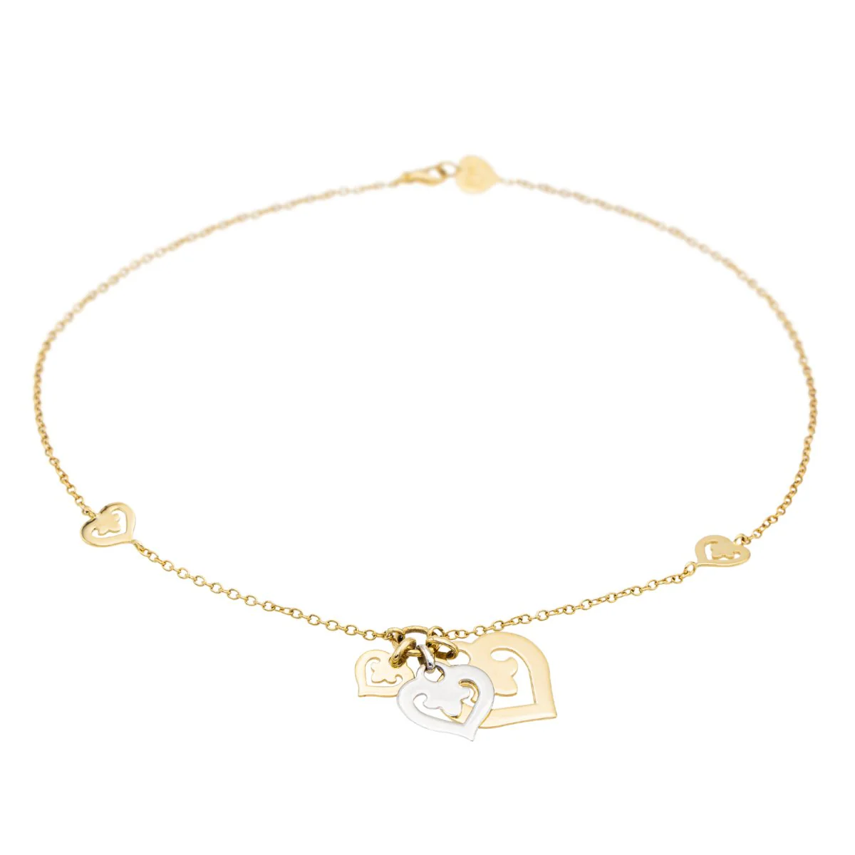 O.J. Perrin Collier Coeur  Or jaune - Image 7