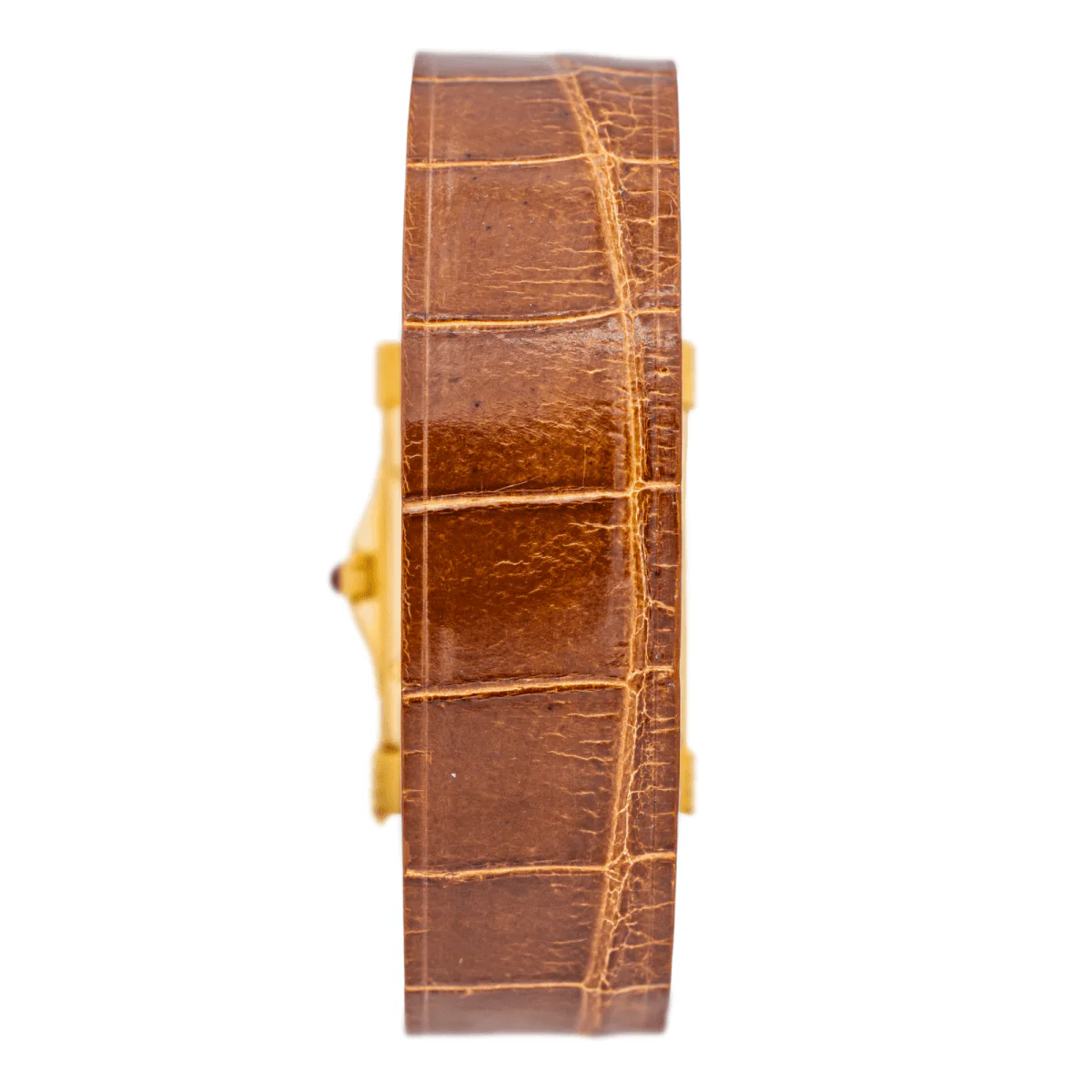 Montre Quartz O.J PERRIN en or jaune et saphir - Image 7