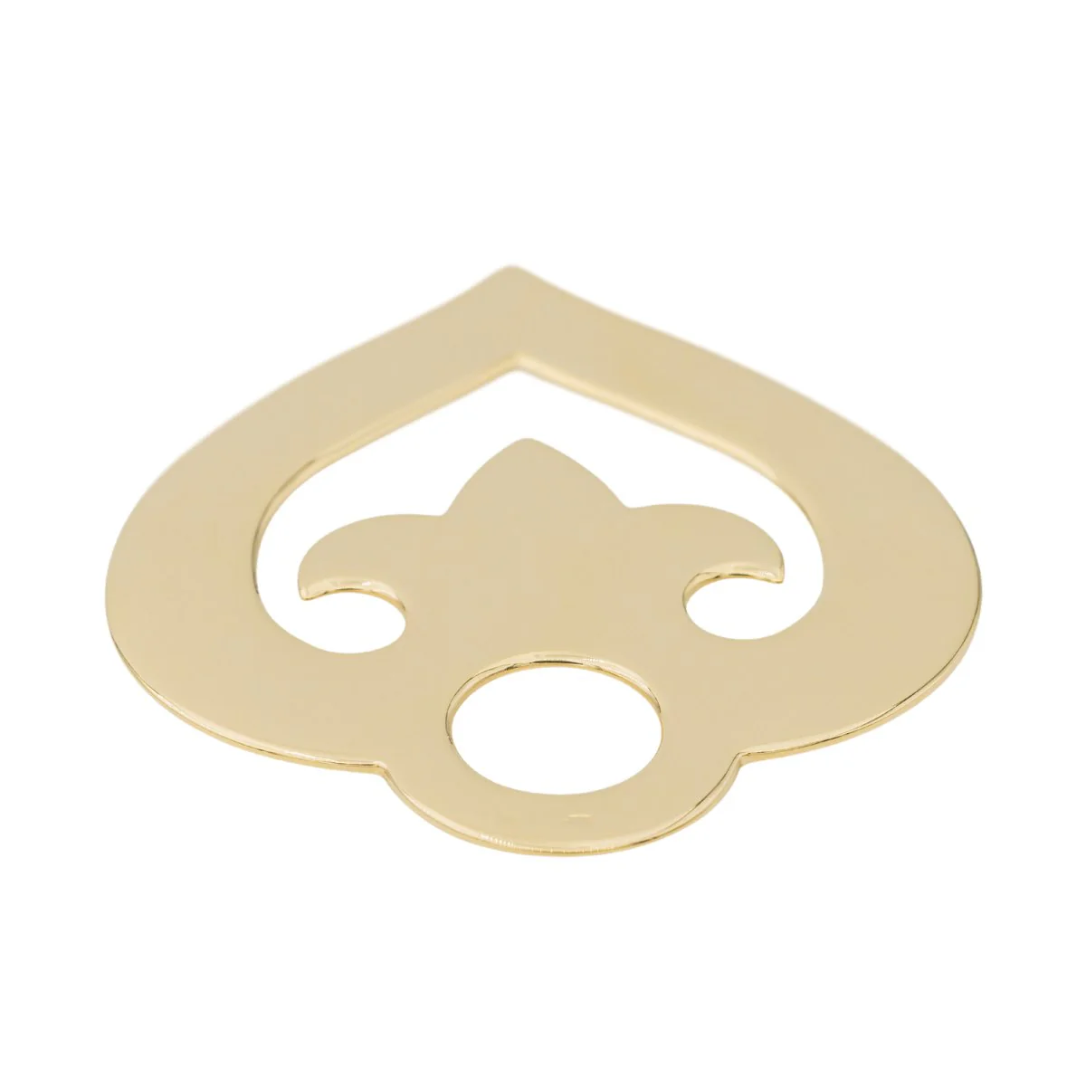 O.J. Perrin Pendentif Coeur Cœur légende Or jaune - Image 4