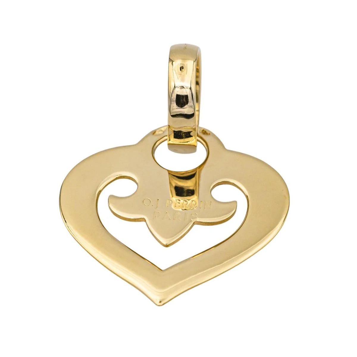 Collier Pendentif PERRIN en or jaune - Image 2