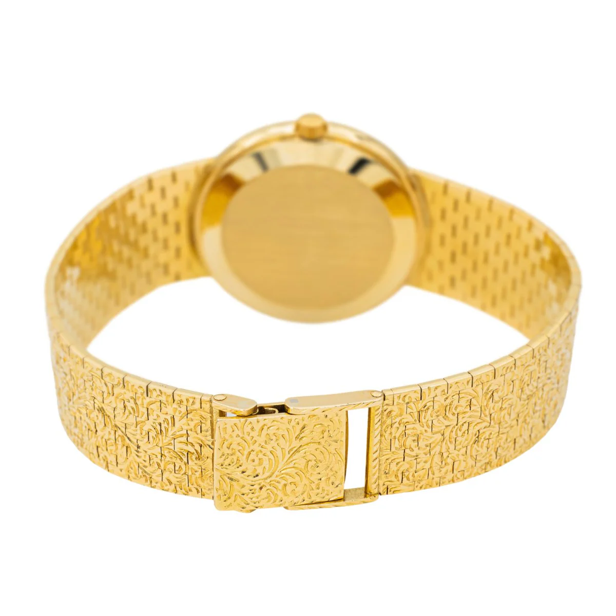 Montre OMEGA en or jaune, oeil de tigre et diamants - Image 6