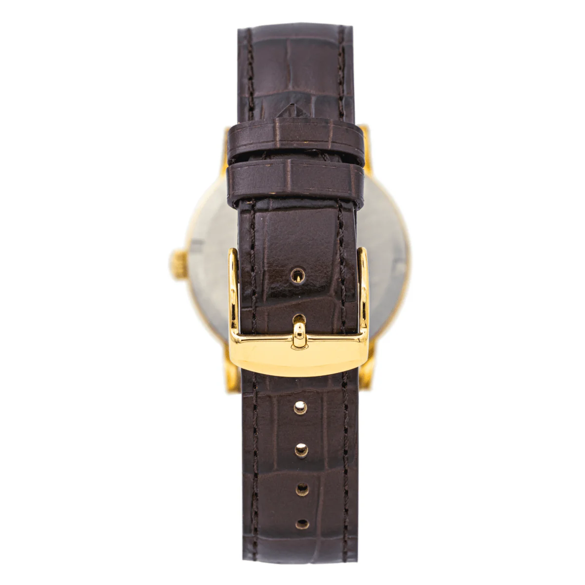 Montre OMEGA "Genève" en acier, cuir et plaqué or - Image 4
