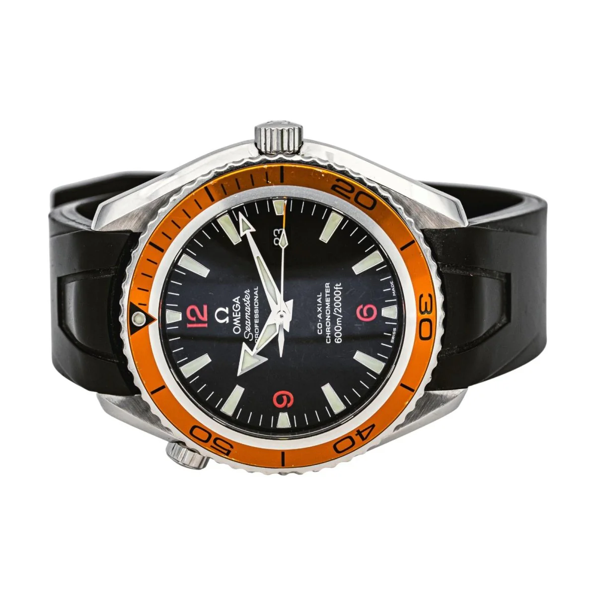 Montre OMEGA "Seamaster Planet Ocean" en acier - Image 4