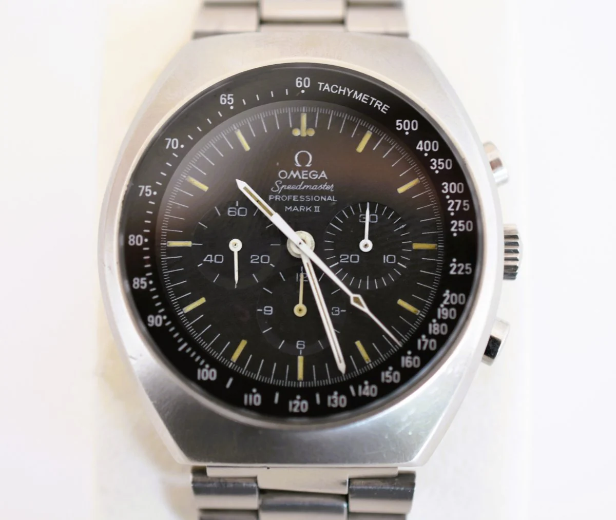 Montre OMEGA "Speedmaster Professional Mark II" en acier - Image 2